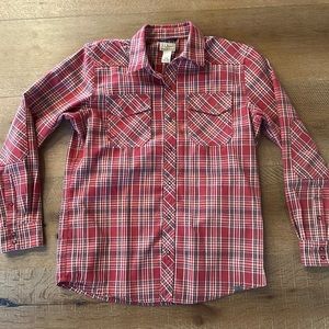 Men's Katahdin Performance Flannel Shirt, Slightly Fitted (Sz Med)